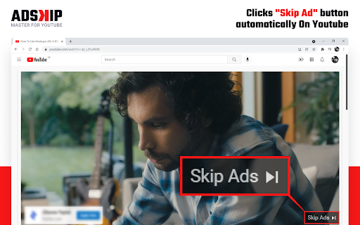 Ad Skip Master for Youtube screenshot