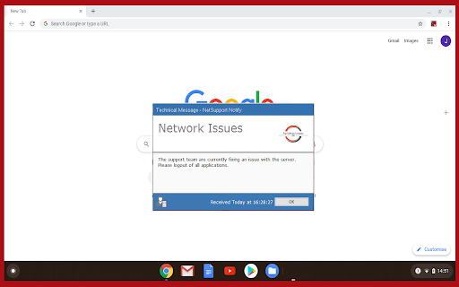 NetSupport Notify Agent screenshot