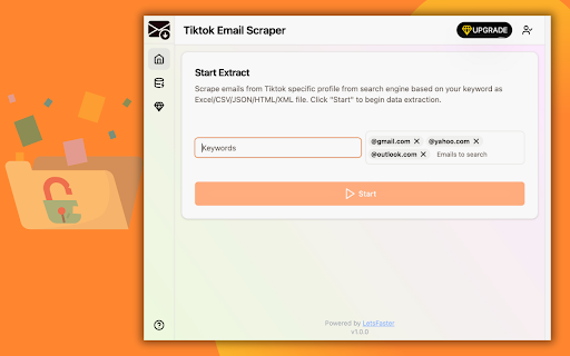 Tiktok Email Scraper screenshot