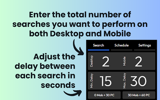 Rewards Search Automator screenshot
