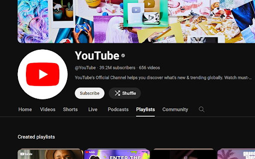 Random YouTube Video screenshot