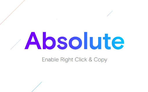 Right Click & Copy Enabler screenshot