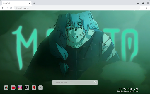 Mahito from Jujutsu Kaisen Live Wallpaper screenshot