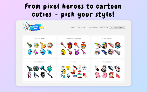 Cursor Style – Custom Mouse Cursors & Trails for Chrome™ screenshot