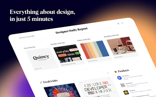 Designer Daily Report screenshot