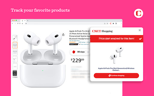 CNET Shopping screenshot