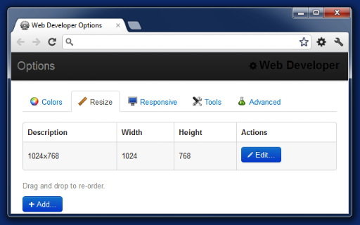 Web Developer screenshot