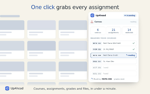 UpAhead Sync Companion screenshot