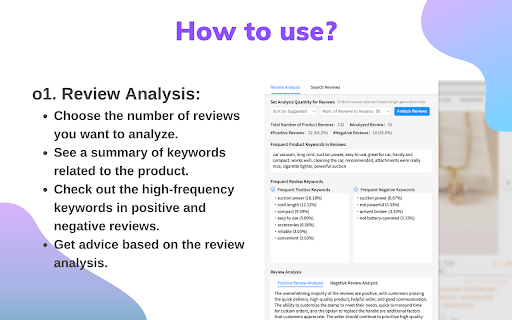 AliNiche Finder&ChatGPT Review Analysis screenshot