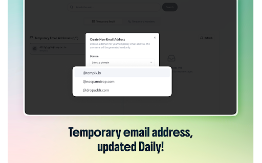 Temporary Contacts – Temp Phone Number and Temp Mail Instantly screenshot
