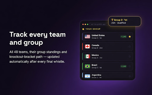 World Cup 2026 screenshot