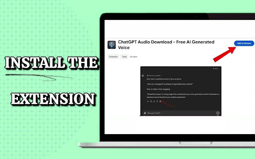 ChatGPT Audio Downloader screenshot