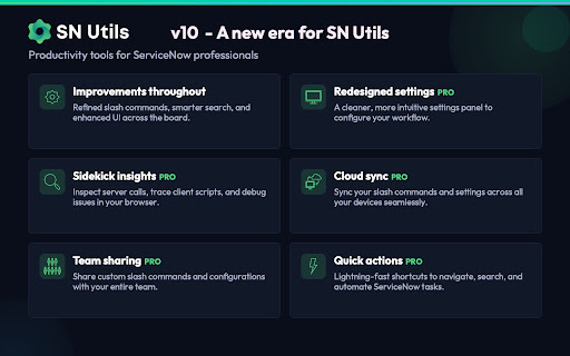 SN Utils OnPrem screenshot