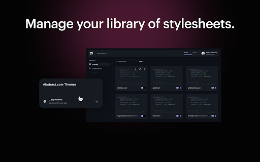 Amino: Live CSS Editor screenshot