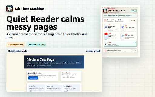 Tab Time Machine screenshot