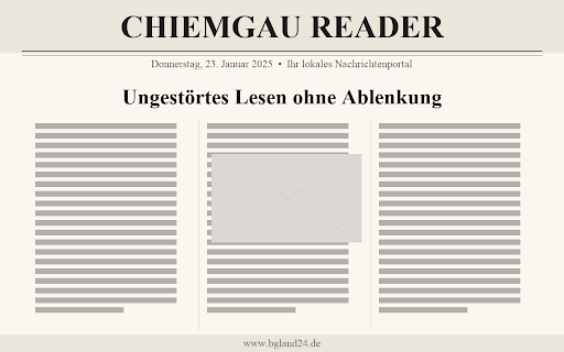 Chiemgau Reader screenshot