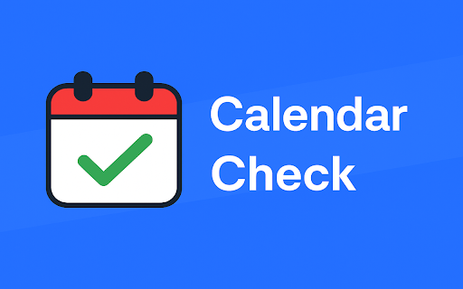 Calendar Check screenshot