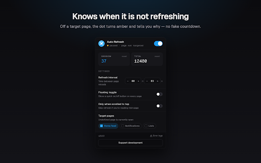 X (Twitter) Auto Refresher screenshot