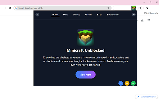 Minicraft Unblocked screenshot