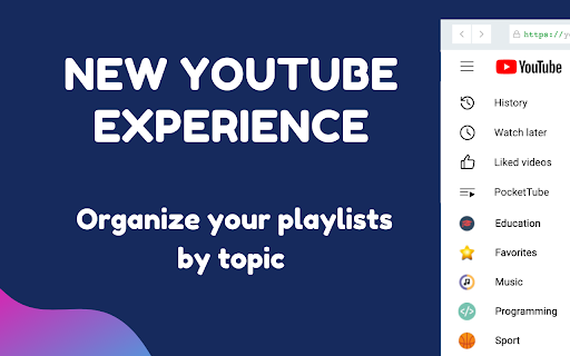 PocketTube: Youtube PlayList Manager screenshot