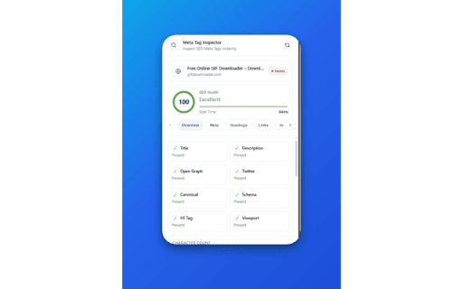 On-Page SEO Inspector screenshot
