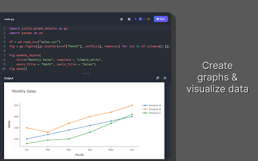 Python Playground screenshot