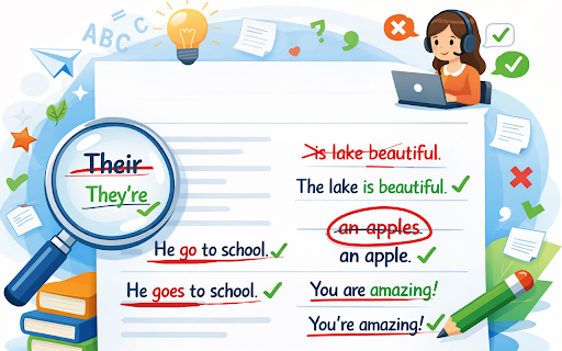 AI Grammar Checker & Writing Assistant screenshot