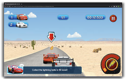 Cars Lightning Speed Unblocked Game screenshot