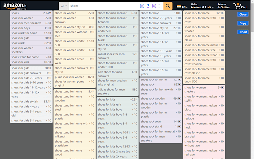 Keyword Planner screenshot