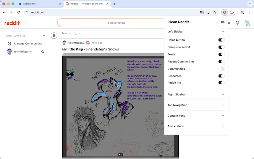 Clean for Reddit screenshot