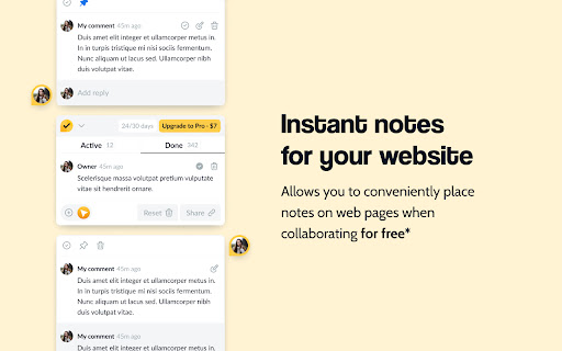 DoneNote screenshot