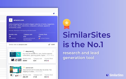Similar Sites - Discover Related Websites screenshot