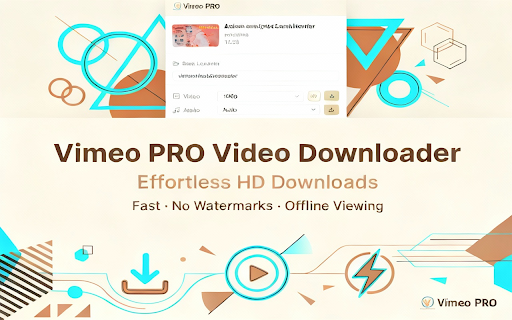 Vimeo Downloader - HD Video, Audio & Clips screenshot