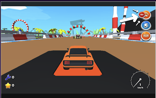Crazy Cars Poki Game screenshot