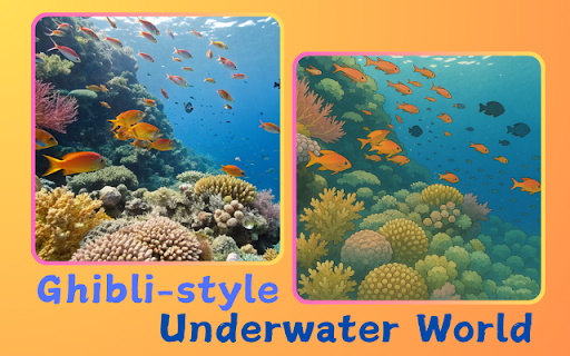 Ghibli Image Generator—Transform Photo into Studio Ghibli Art Style screenshot