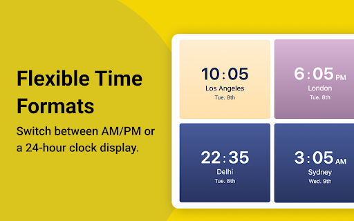 World Clock & Timezone Converter screenshot