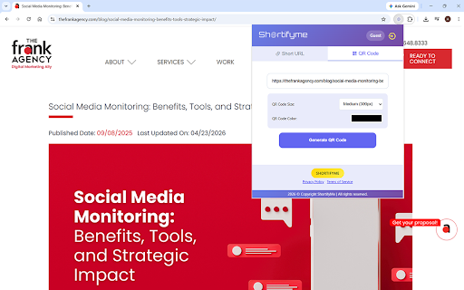 ShortifyMe | Short Links and QR Codes screenshot