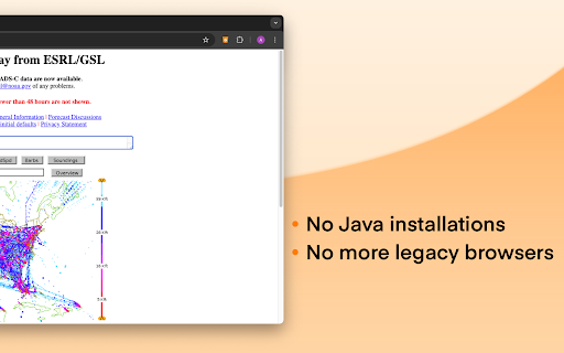 CheerpJ Applet Runner screenshot