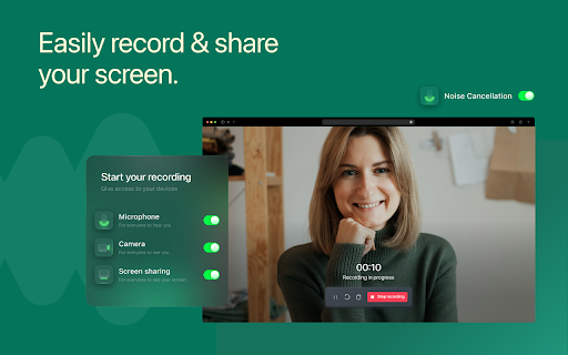 NeetoRecord - Screen & Webcam Recorder screenshot