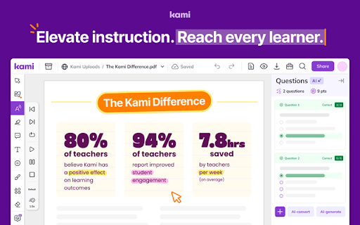 Kami for Google Chrome™ screenshot