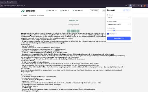 Spoon AI: Trợ lý đọc tiếng Việt screenshot
