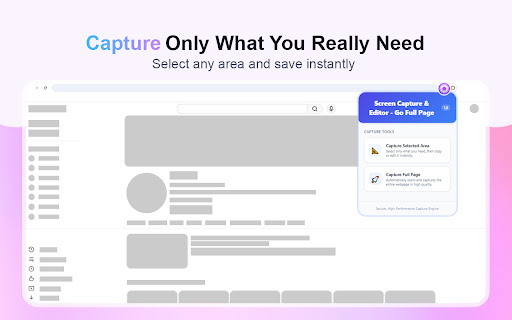 Screen Capture & Editor - Go Full Page screenshot