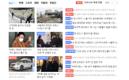 Naver/Daum Media Filter(네이버/다음 뉴스 언론사 표시/차단) screenshot