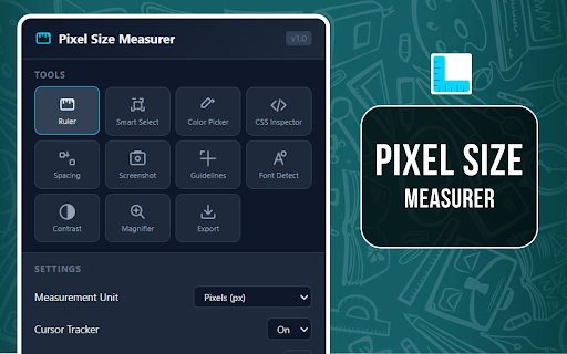 Pixel Size Measurer screenshot