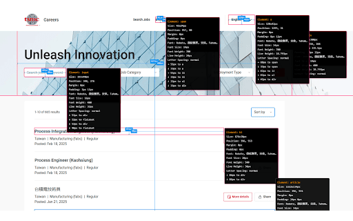 CSS Inspector Pro screenshot
