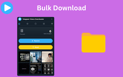 Telegram Videos Downloader - TG Downloader screenshot