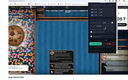 Auto Clicker Pro screenshot