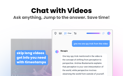 Recapio: AI Youtube Summarizer screenshot