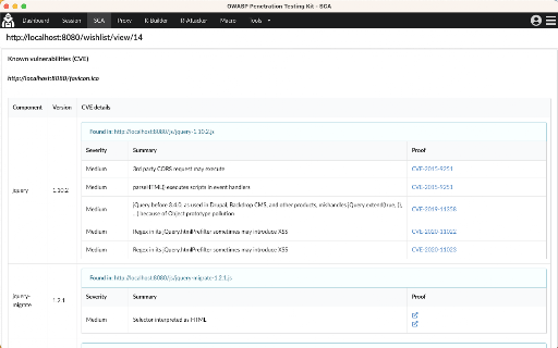 OWASP Penetration Testing Kit screenshot