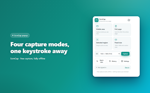 ScrnCap – Screenshot & Full Page Capture screenshot